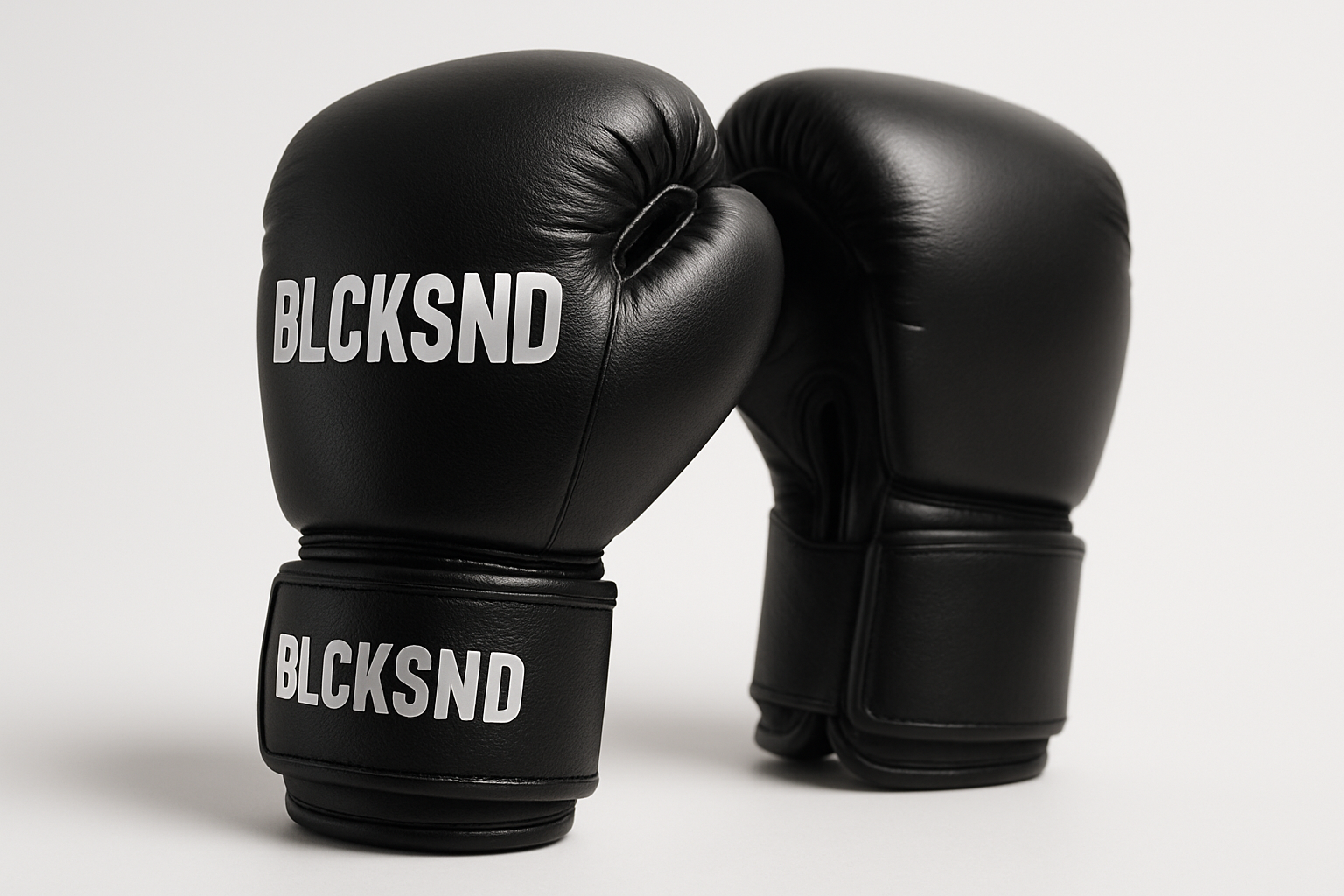 genera unas guantillas de kickboxing BLCKSND